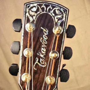 takavood大师系列手工琴TA-930C NA  41寸全单民谣