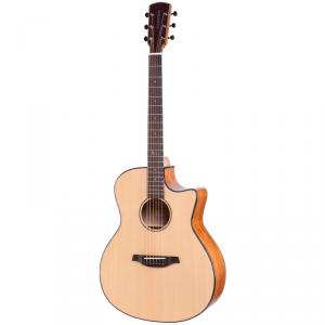 SUNSTORM太阳风S-200 初学者入门弹唱40寸GA桶民谣单板木吉他-40寸原木色