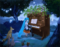 Yume, Tokidoki...-Hatsune Miku