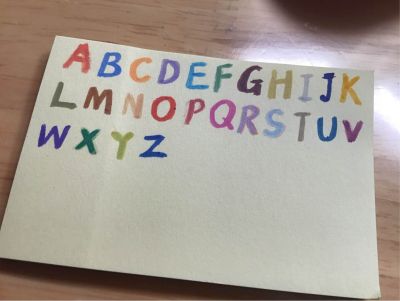 【英文字母拟人】我给定的每个字母的主题色