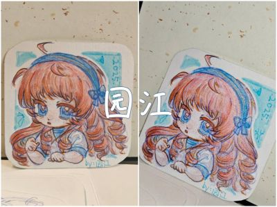 ----the week----
​玩了水彩！画了自设和o