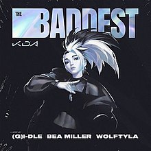 KDA The Baddest 英雄联盟 LOL 