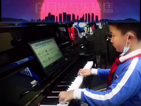 智趣未来音乐教育刘老师 发布了一个电子琴弹