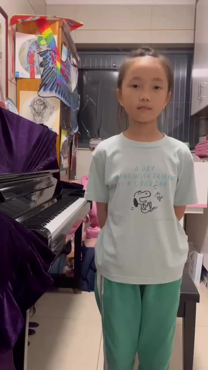 走一步跑一步 发布了一个钢琴弹奏视频，欢迎